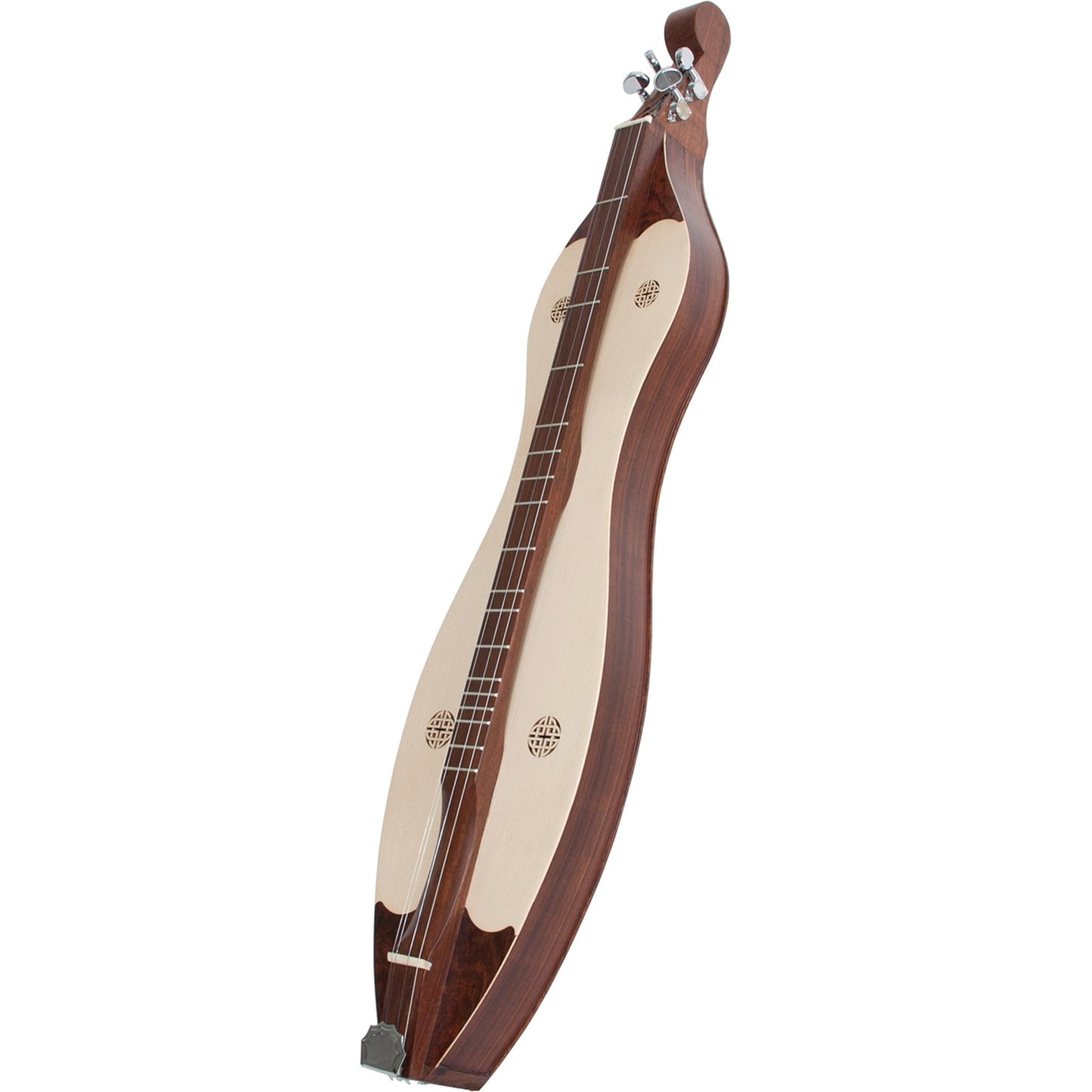 Roosebeck Grace Mountain Dulcimer 4-String Vaulted Fretboard Spruce Knotwork *Blemished
