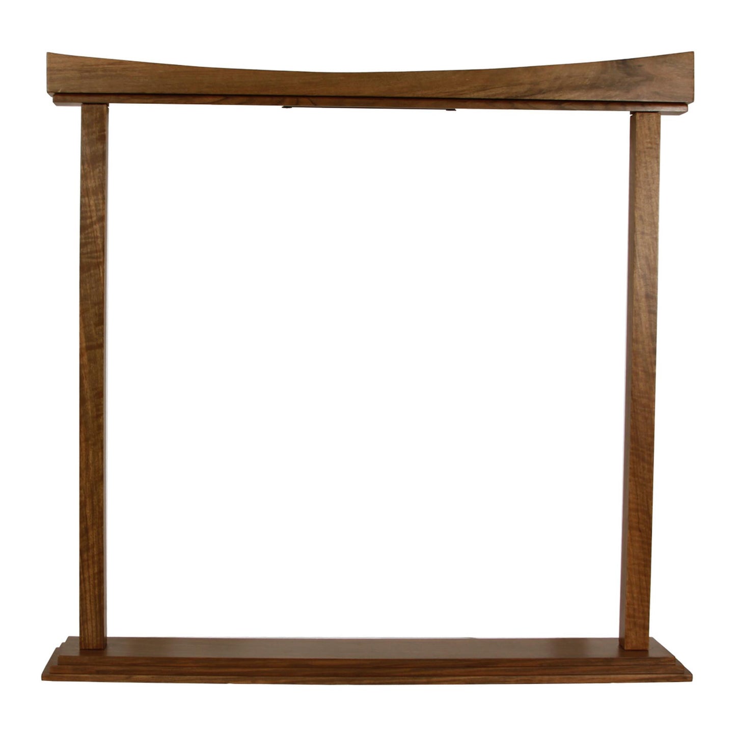 Dobani 22" Gong Stand - Curved Walnut