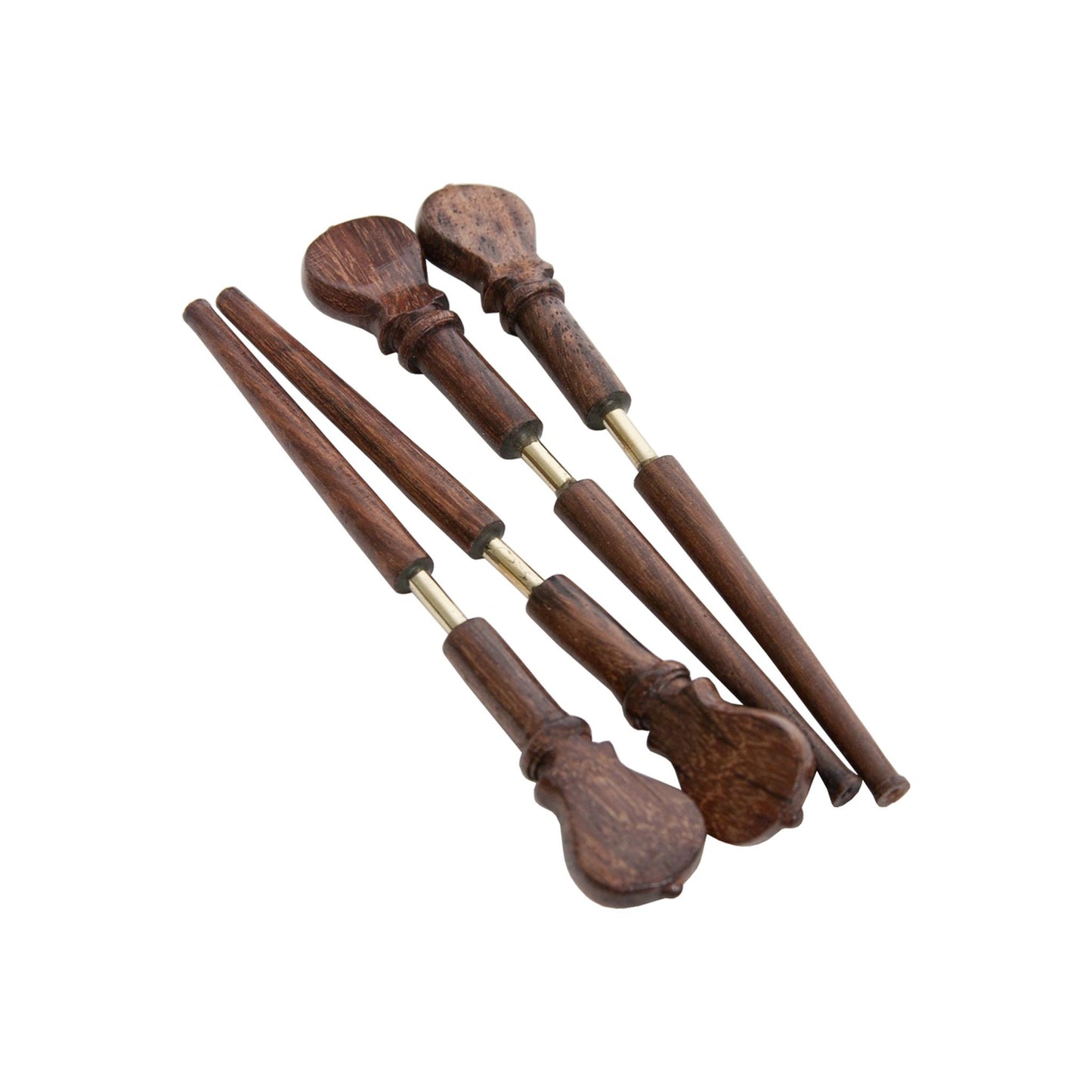 Roosebeck Lute Sheesham Pegs w/ Metal Shafts 4-Pack