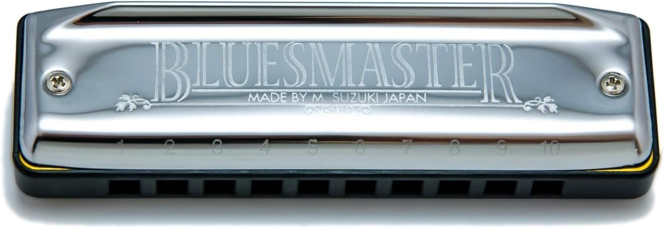Suzuki Harmonica, Silver (MR-250-F)