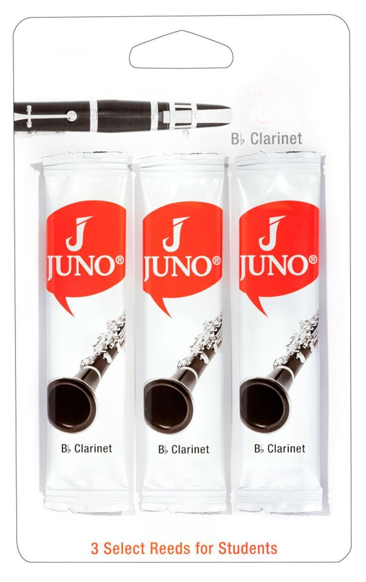 Vandoren JUNO Bb Clarinet 3 Reed Card 3