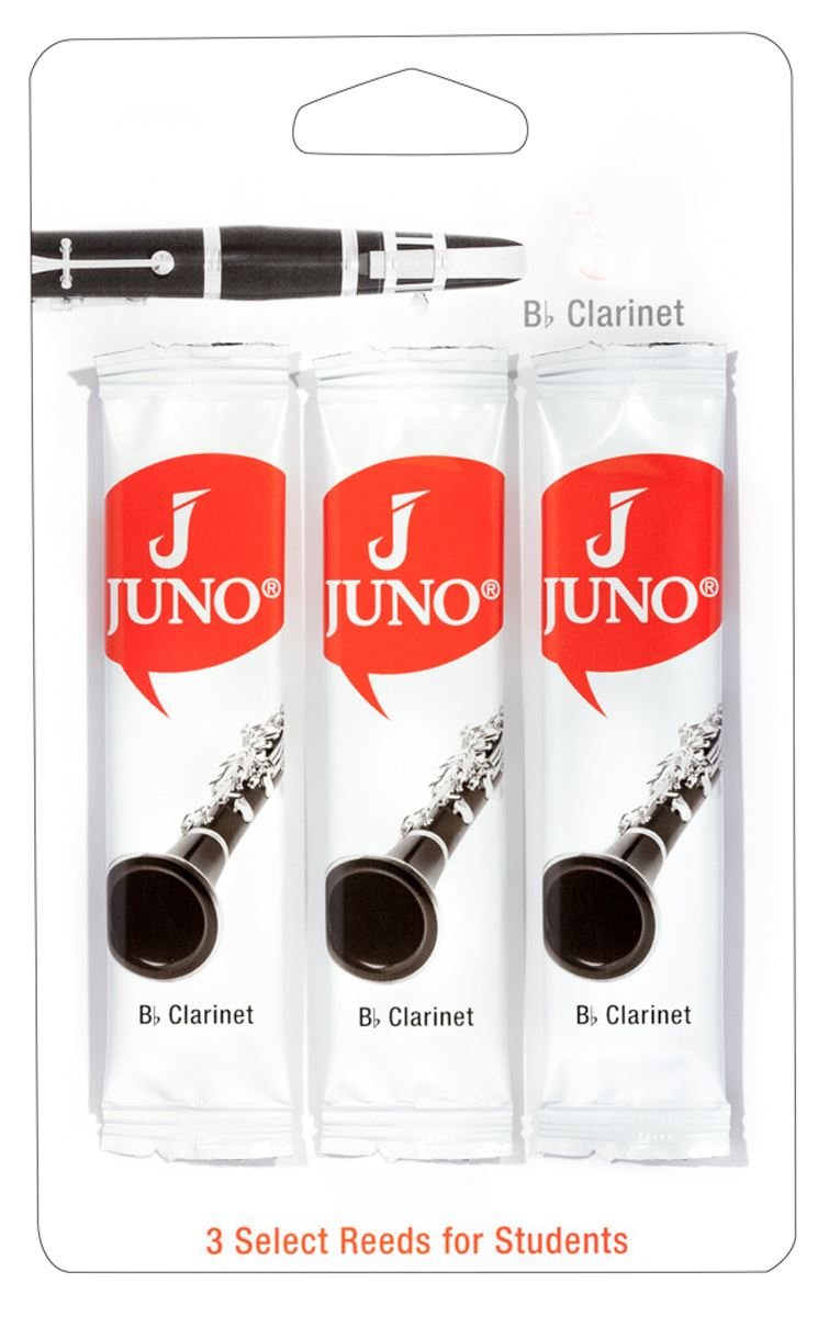 Vandoren JUNO Bb Clarinet 3 Reed Card 3