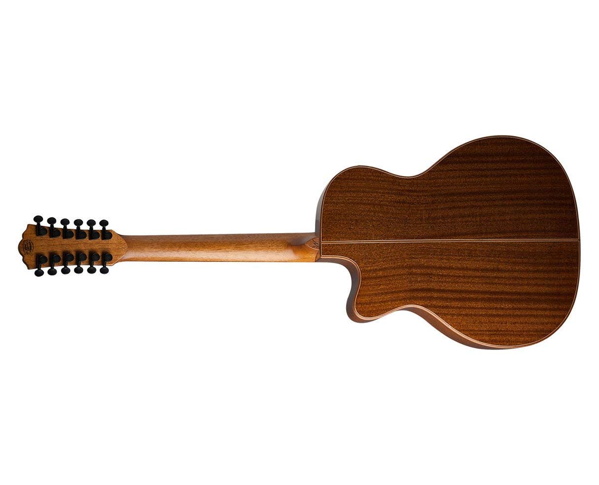 Washburn Comfort Deluxe Series 12 String Acoustic-Electric Guitar, Right, Natural (Other)