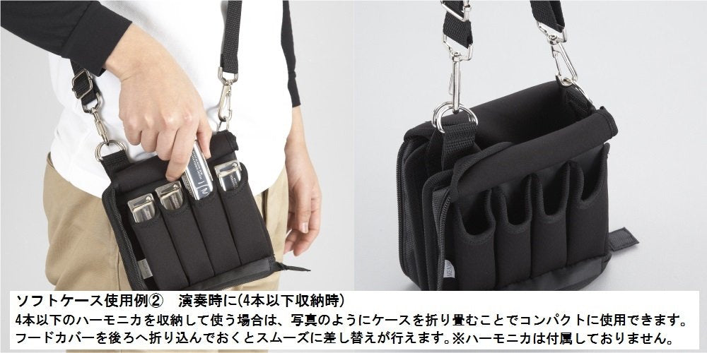 Suzuki SHC-8 Harmonica Case (8 Tremolos)