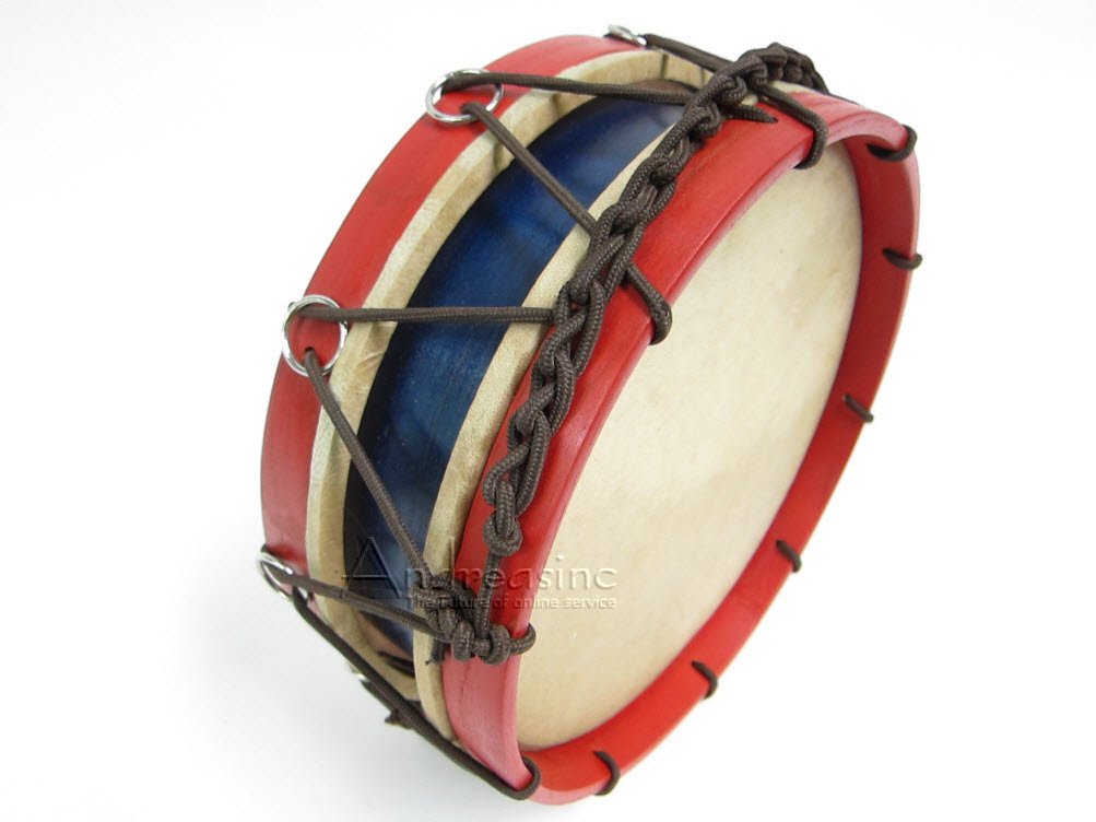 Tabor Drum, 10", with Sticks