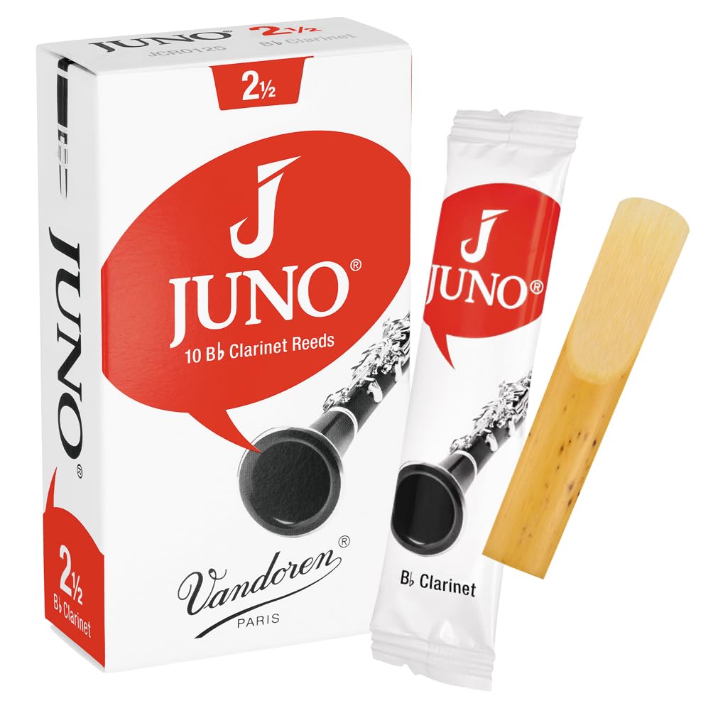 Vandoren JUNO Bb Clarinet Box of 10 Reeds 2.5