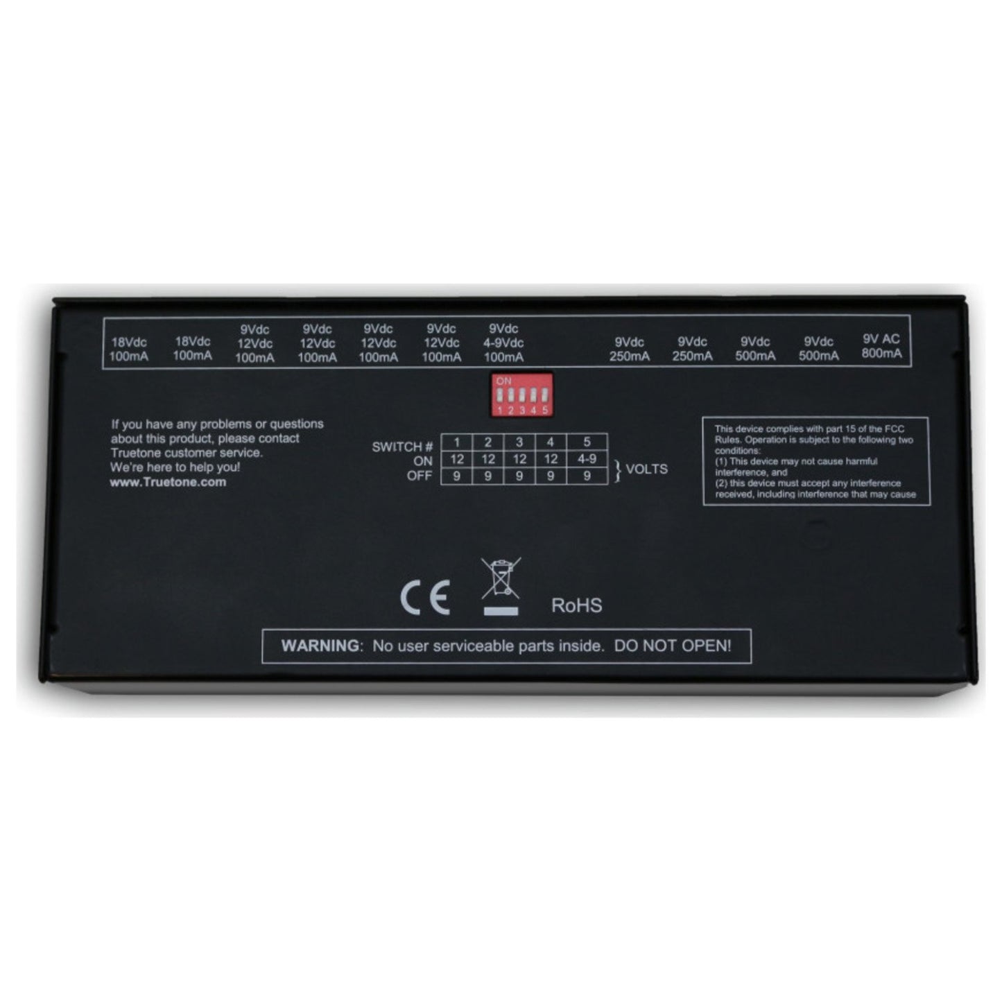 Truetone Stage And Studio Equipment Case (CS12USJ)