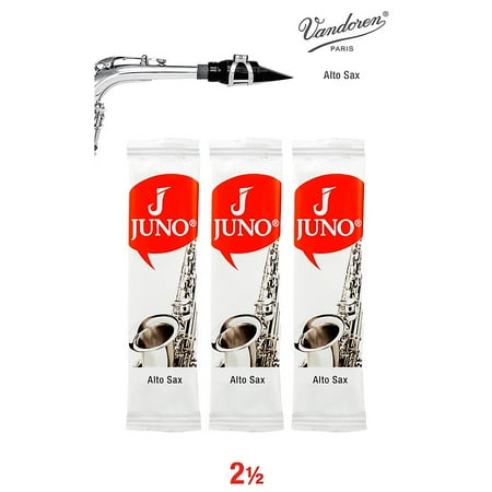 Vandoren JUNO Alto Sax 3 Reed Card 2.5