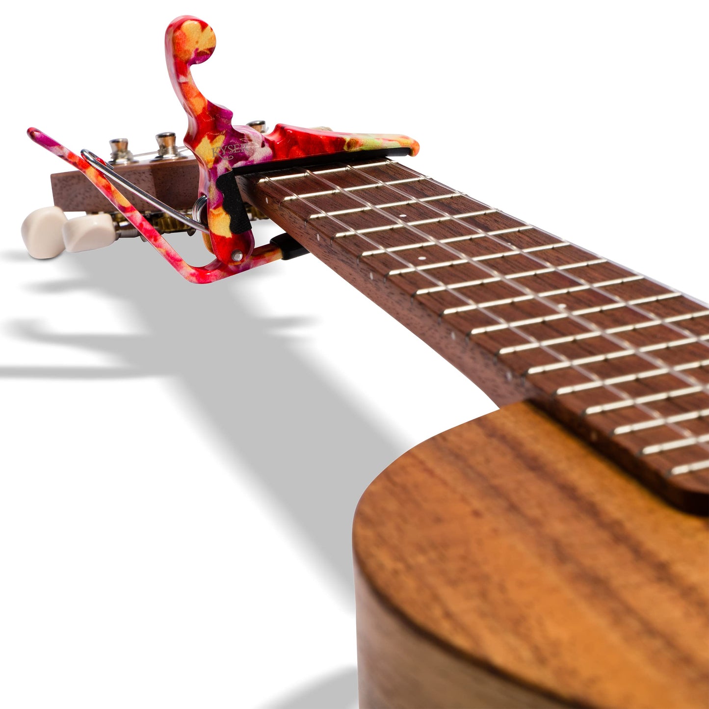 Kyser Ukulele Quick-Change Capo Hawaiian Lei