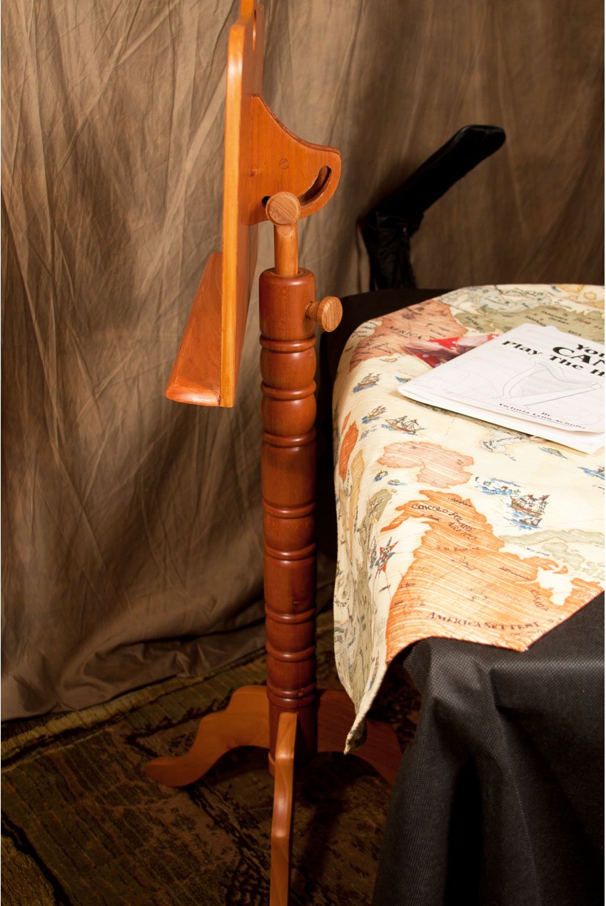 Roosebeck Single Tray Colonial Red Cedar Music Stand