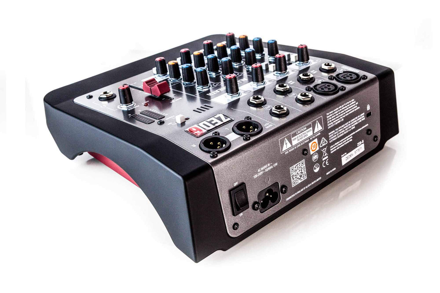 Allen & Heath ZED-6 – Ultra Compact 6-Input Audio Mixer (AH-ZED-6)