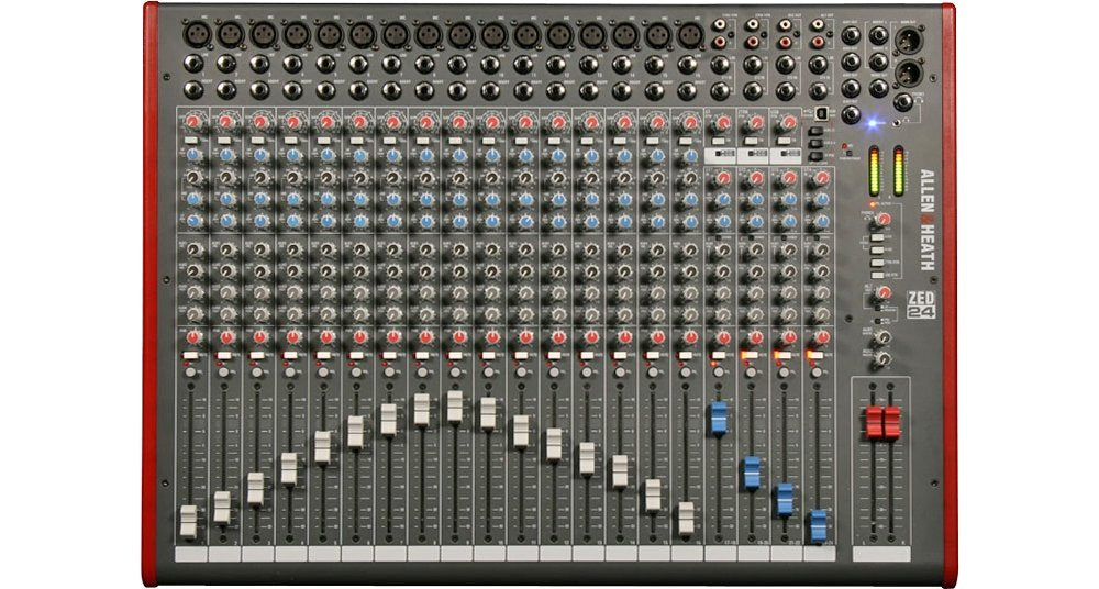 Allen & Heath ZED-24 - 24-Channel Touring Quality Mixer with USB I/O (AH-ZED-24)