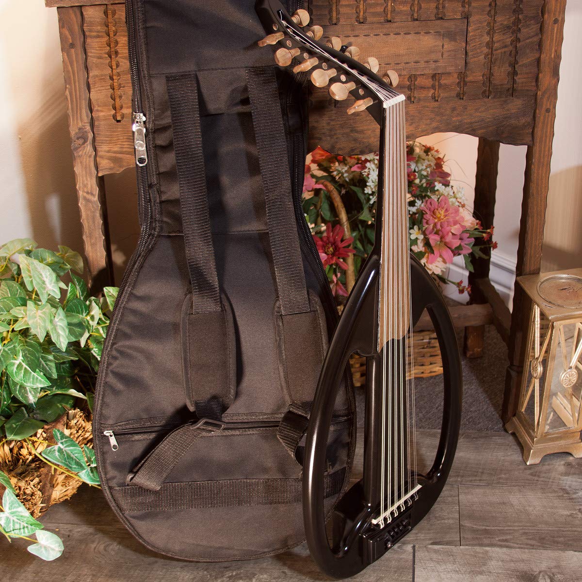 Arabic Electric Oud w/Pegs - Gig Bag, Picks, Book & Extra Strings