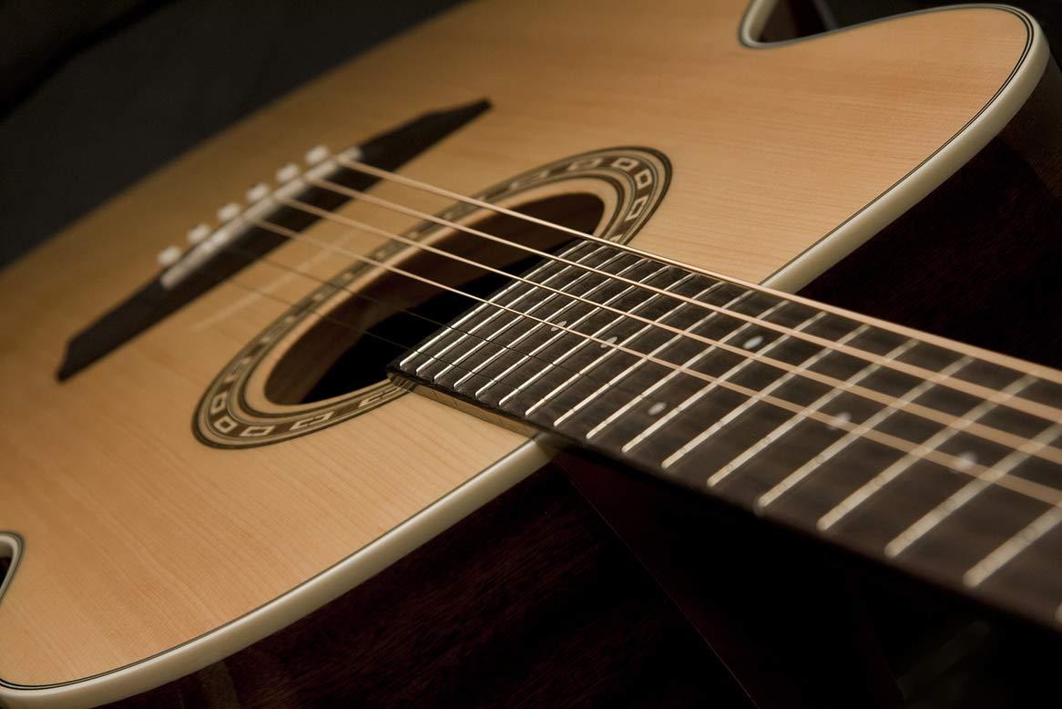Washburn Harvest 6 String Acoustic Guitar, Right, Natural (WG7S-A)
