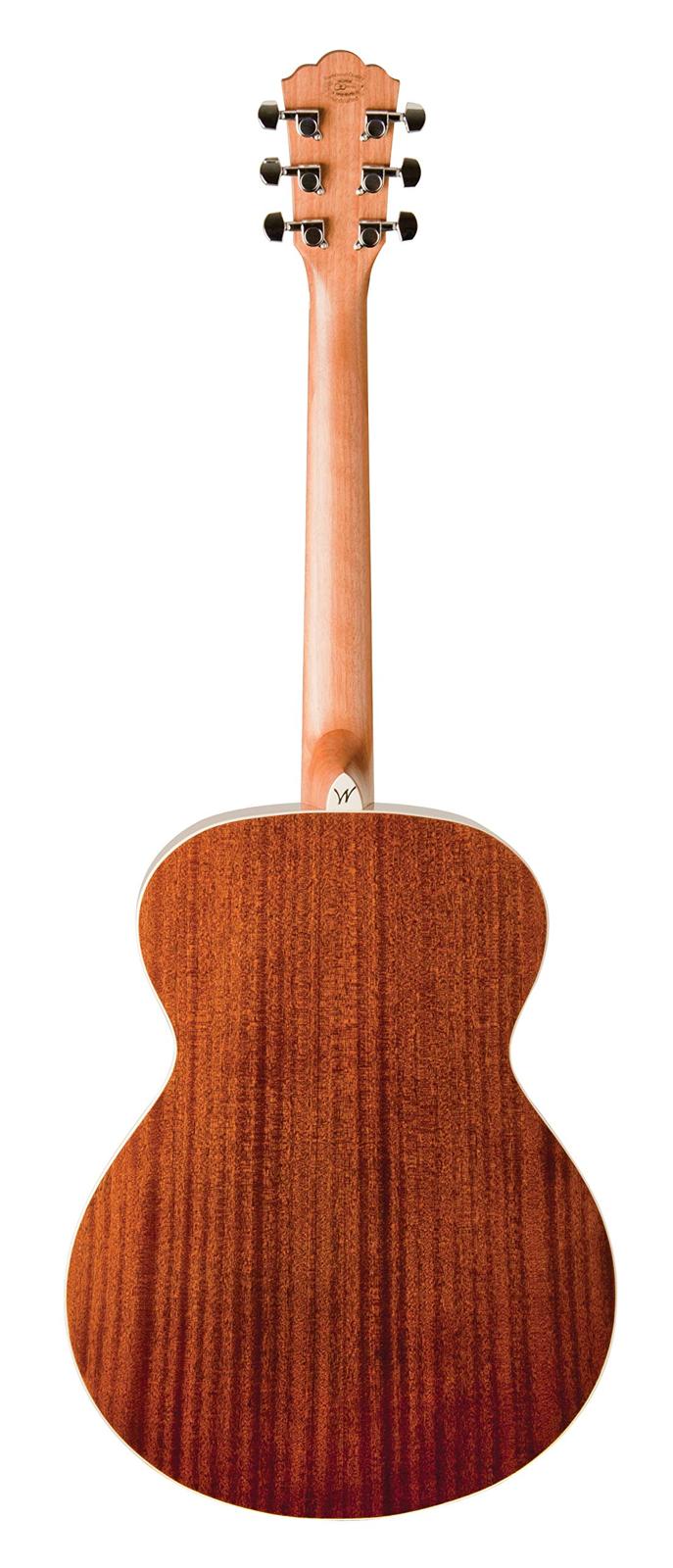 Washburn Harvest 6 String Acoustic Guitar, Right, Natural (WG7S-A)