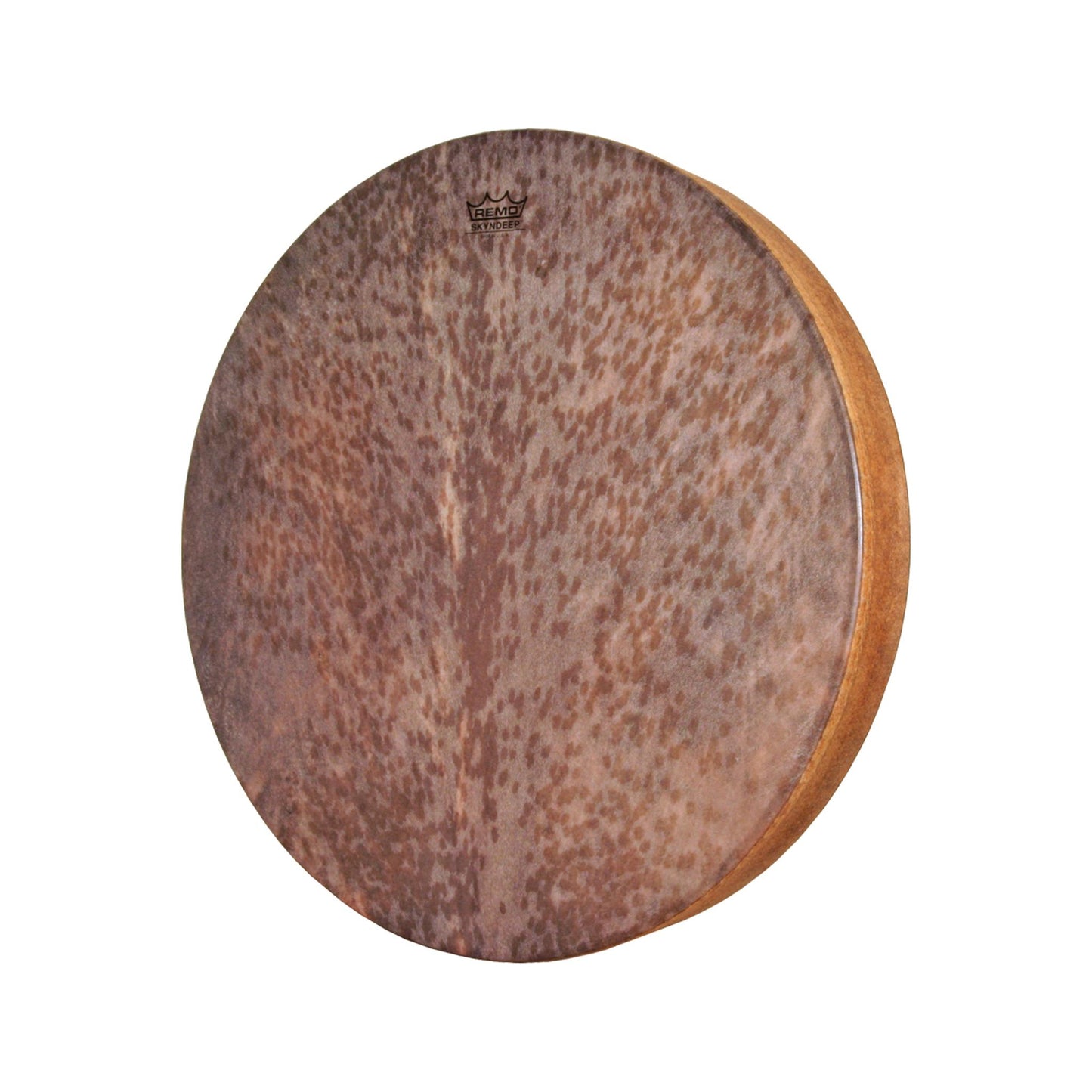 Remo Tar, Frame Drum, SKYNDEEP® Fixed Goat Stripe Brown Graphic, 22" x 3"