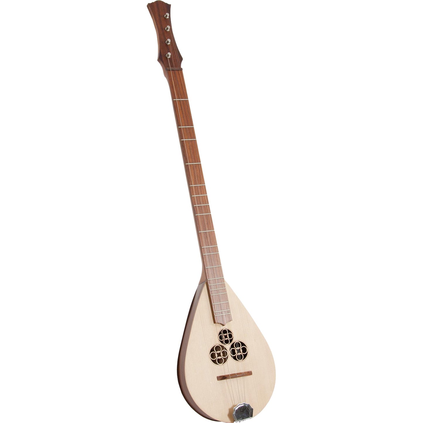 Roosebeck Wildwood Dulcimer Sheesham 3 Round Openings Flat PegboxBlemished