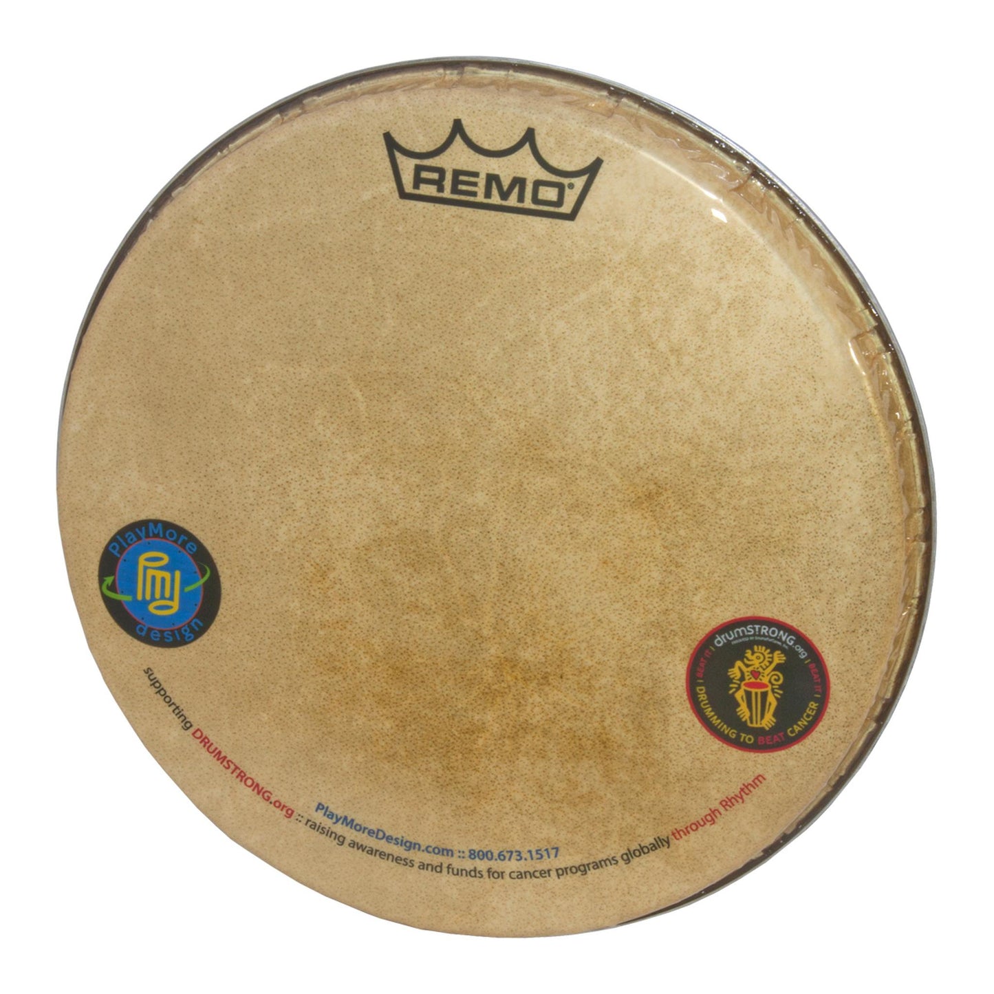 Remo Skyndeep Doumbek Head 10-Inch x 3/4-Inch - M5 Type Playmore and DRUMSTRONG