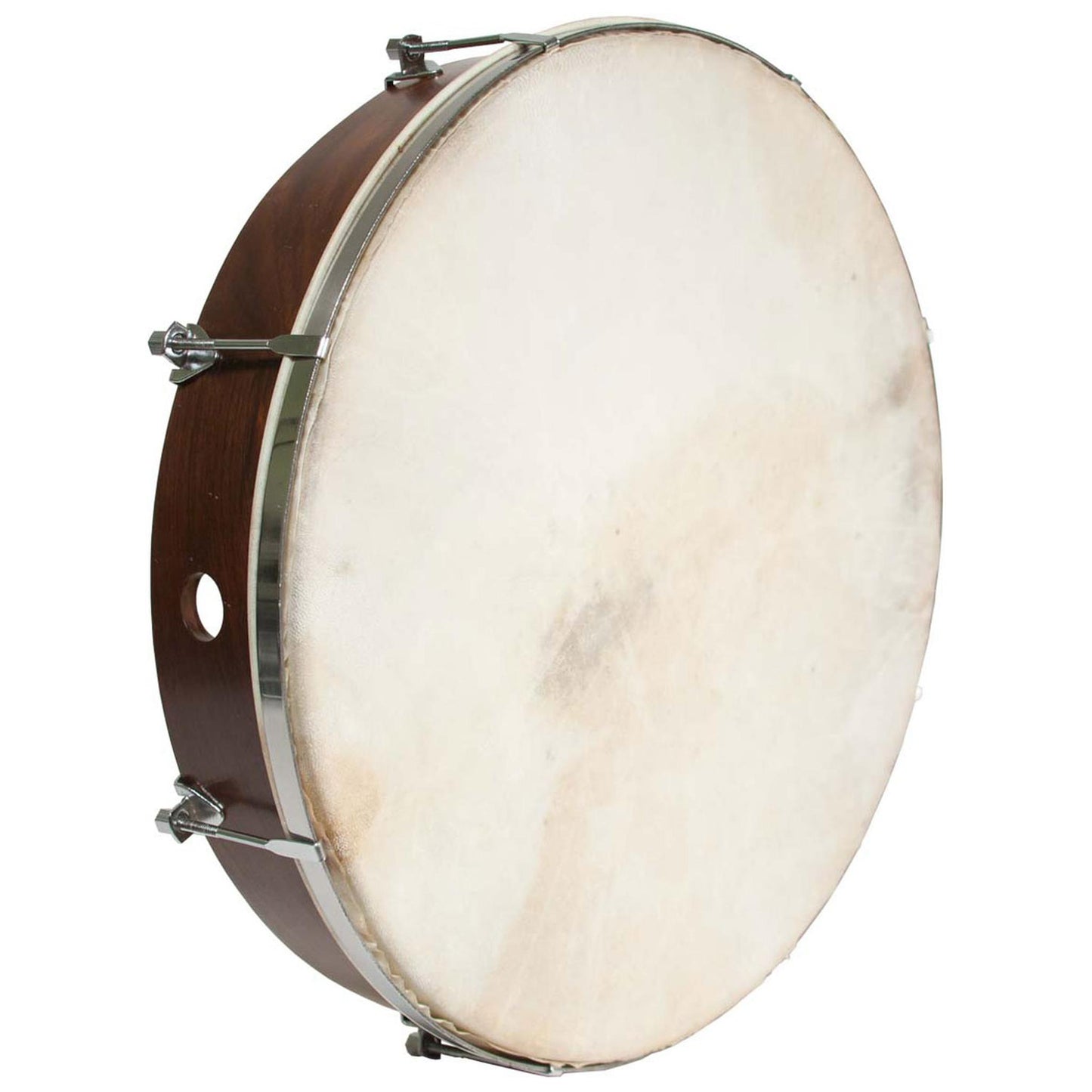 Roosebeck BTGR Outside Tunable Bodhran with Fixed Crossbar, 18 x 3.5 Inches