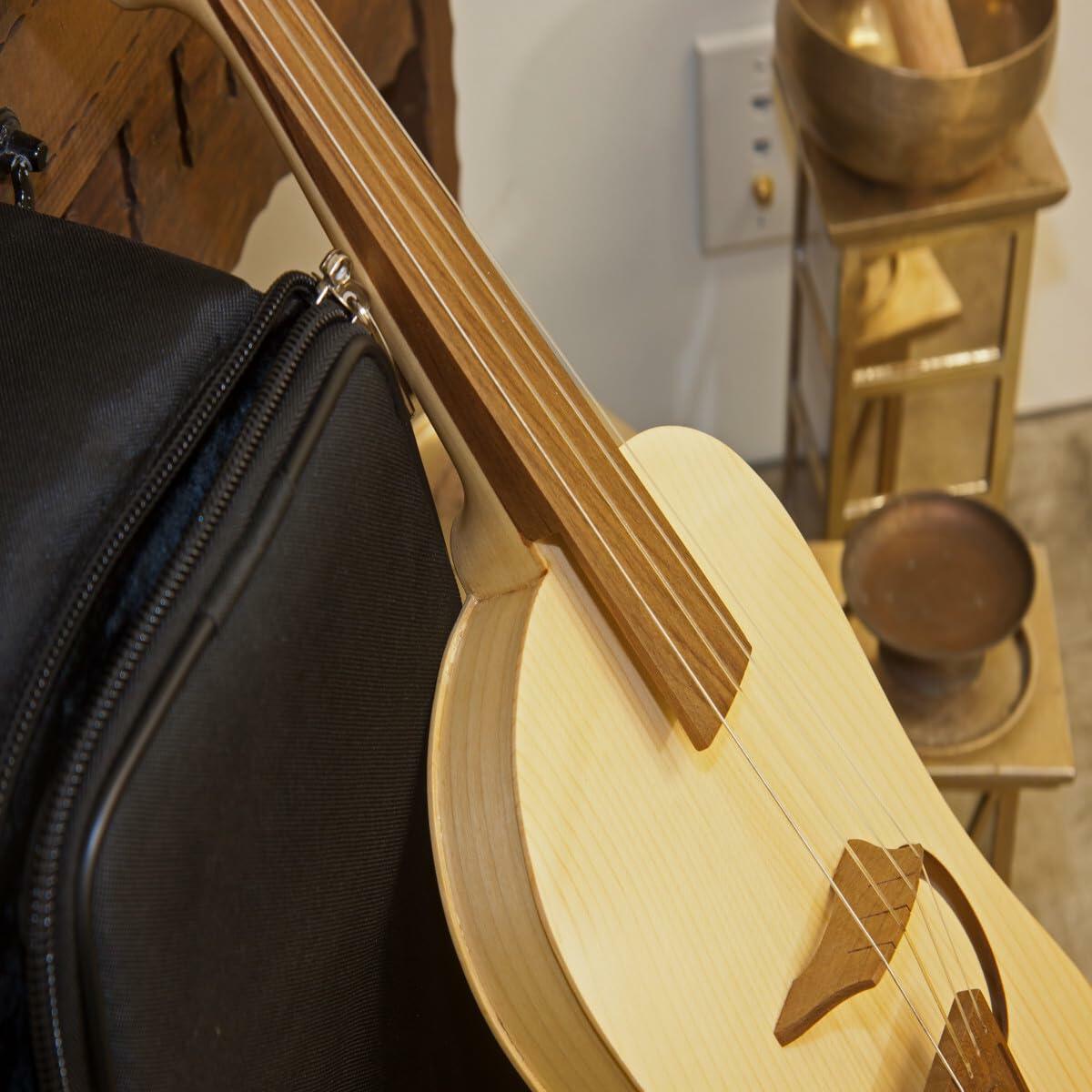 Roosebeck 4-String Fiddle Vielle Medieval Violin - Solid Maple & Spruce