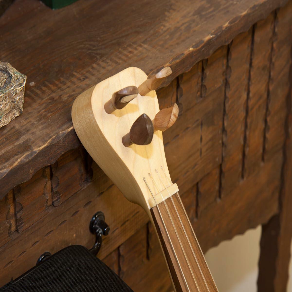 Roosebeck 4-String Fiddle Vielle Medieval Violin - Solid Maple & Spruce