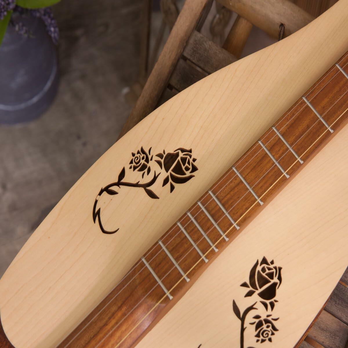 Roosebeck Grace Mountain Dulcimer w/Rose Soundholes - Minor Blemished