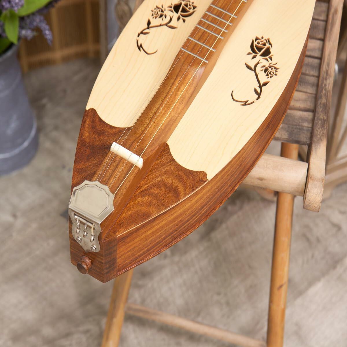 Roosebeck Grace Mountain Dulcimer w/Rose Soundholes - Minor Blemished