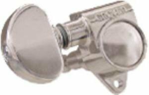 Grover Rotomatic Guitar Tuning Machines - 14:1 Ratio - 3 per side - Nickel