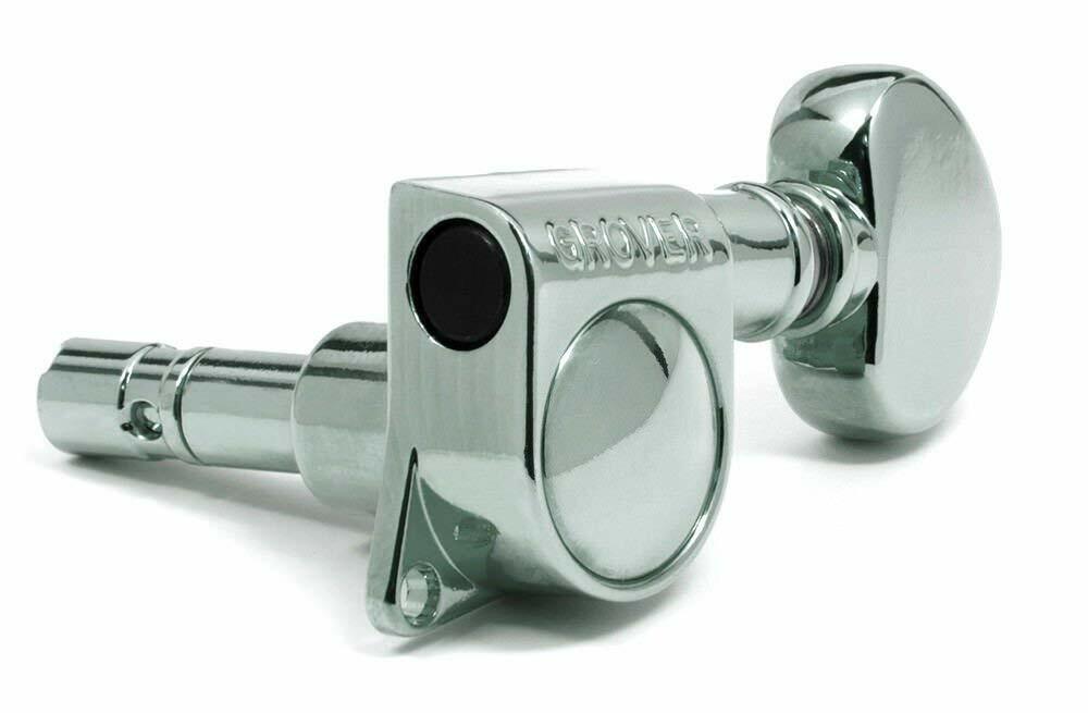 Grover 406C Mini Locking Rotomatic Tuners - 3+3 - Chrome