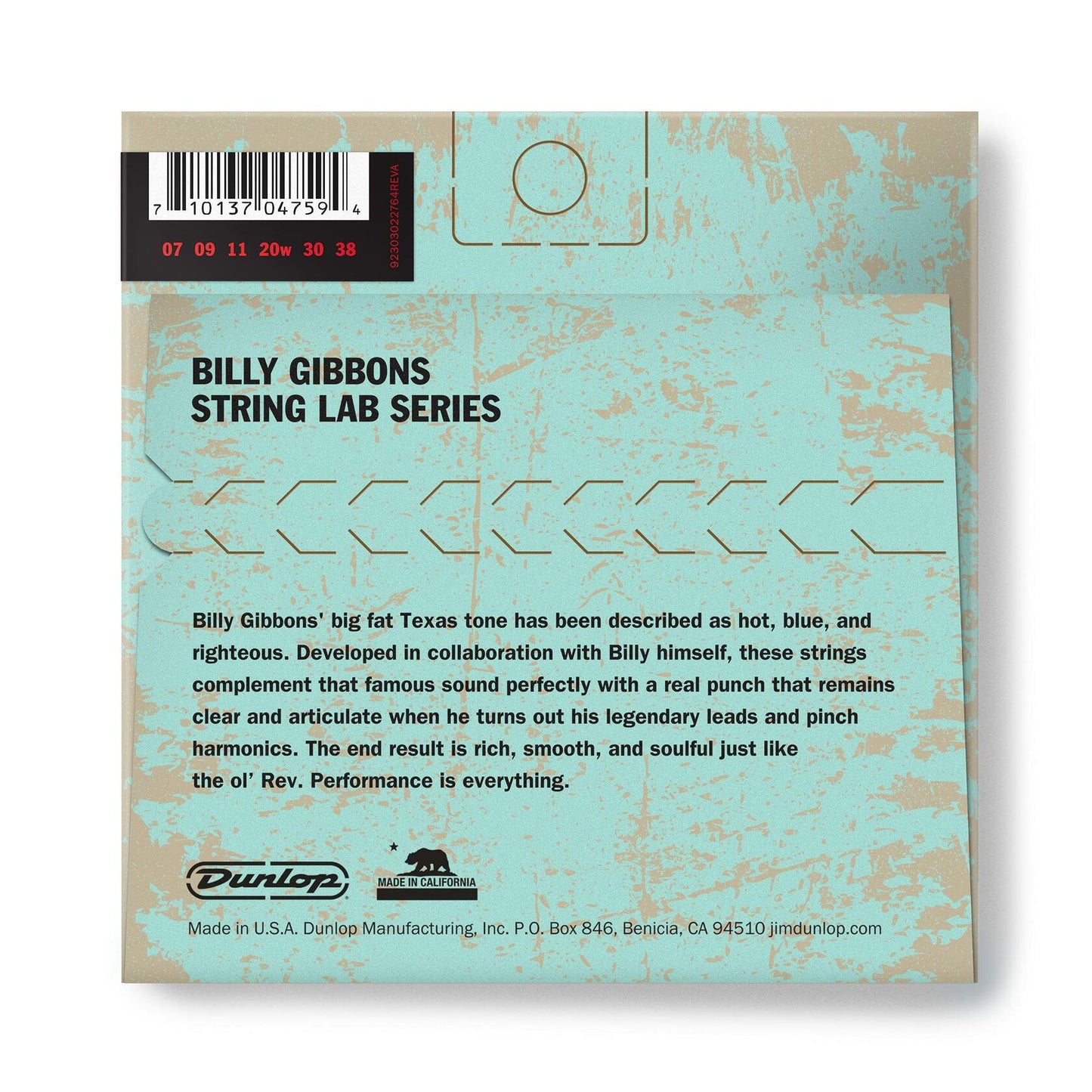 Dunlop RWN0738 Reverend Willy Electric Guitar Strings - Extra Light