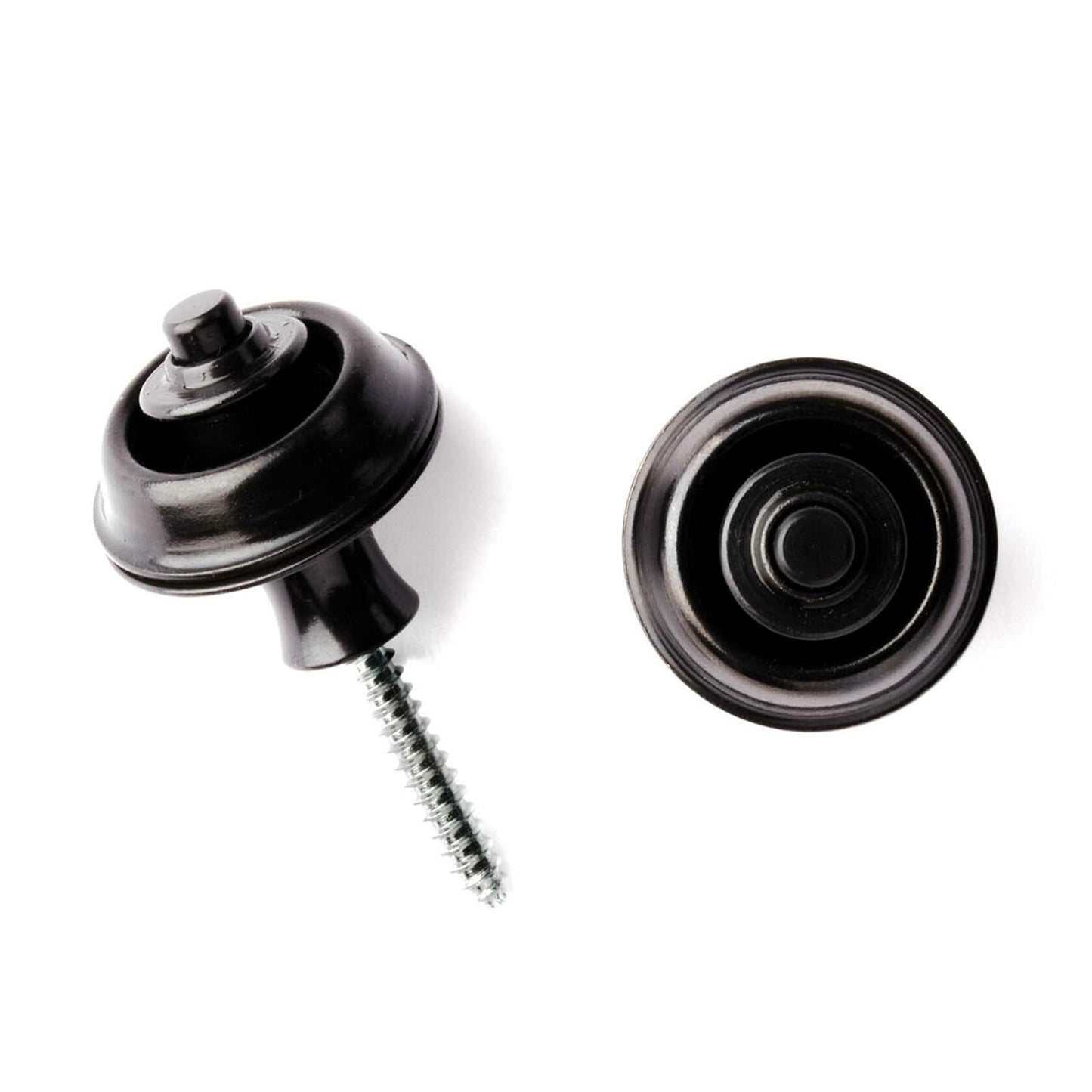Dunlop SLS1103BK Straplok® Original Strap Retainer System, Black