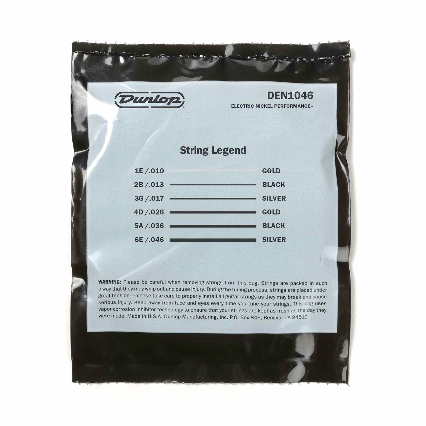 JIM DUNLOP Nickel Wound Electric Guitar Strings 10-46