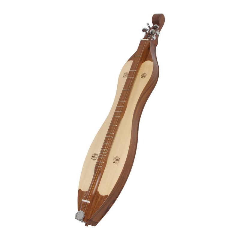 Roosebeck Grace Mountain Dulcimer 4-String Vaulted Fretboard Spruce Knotwork