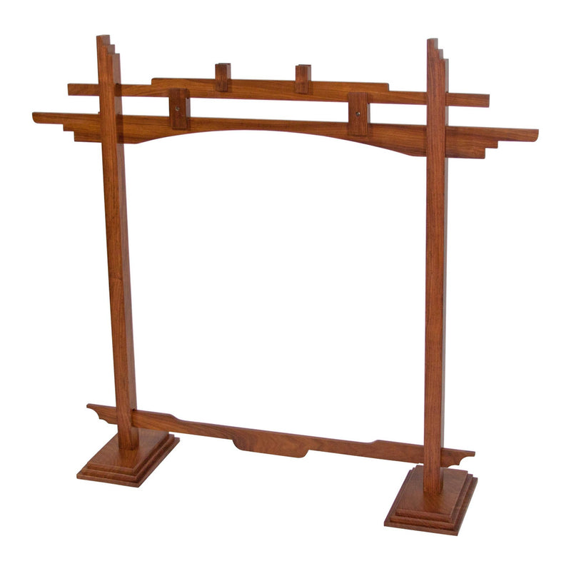 DOBANI Pedestal Sheesham Gong Stand 26"