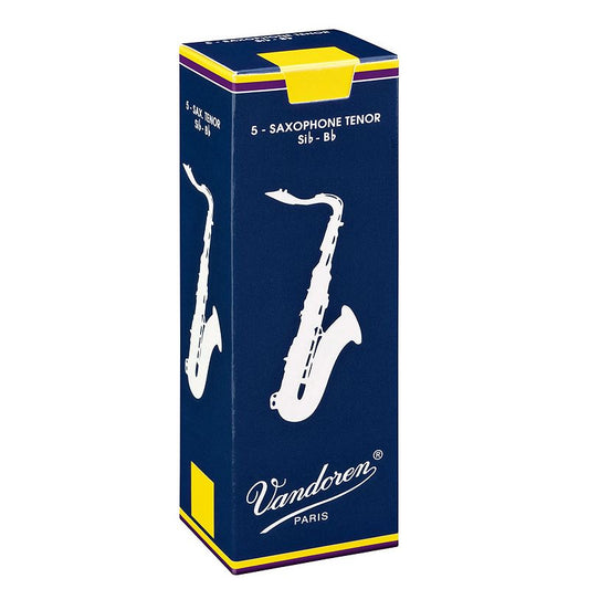 Vandoren Tenor Sax Traditional Reeds Strength #3; Box of 5