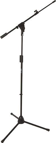 QUIK LOK Professional Microphone Stand with Heavy-Duty Cast-Alloy Tripod Base and Telescopic Mic Metal Boom Swivel (A-514)