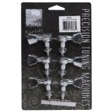 Ping 6 String Electric Guitar Pack, Ambidextrous, Chrome (P2654A)