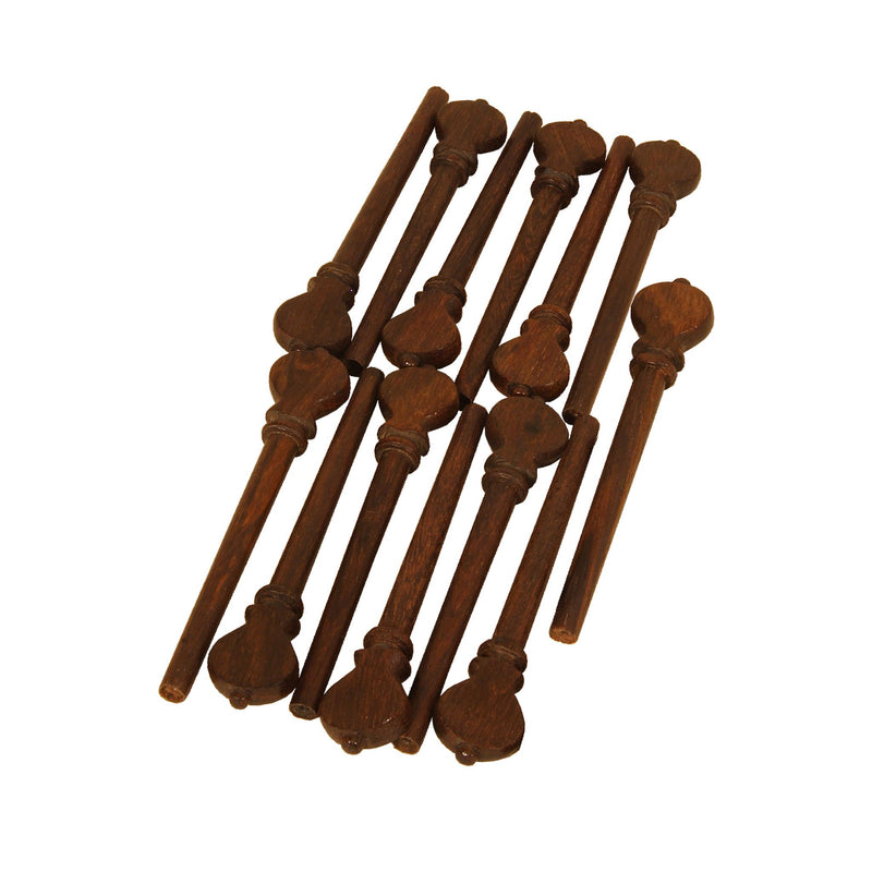 Descant Lute Rosewood Peg Set
