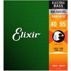 Elixir Nanoweb Super Light Bass Strings - .040-.095