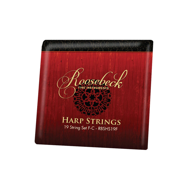 Roosebeck Harp String Set, 19, F - C