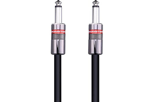 Monster Prolink Classic Speaker Cable: Straight to Straight, 6 ft, Straight 1/4 Plugs