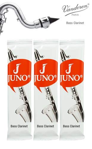 Vandoren JUNO Bass Clarinet  3 Reed Card 3