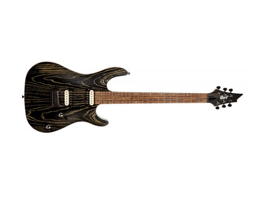 Cort KX Series 300 Electric Guitar, Etched Black Gold