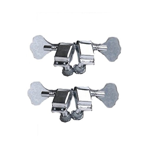 Ping Bass Guitar Tuning machines - 4 String Bass 2 per side Chrome