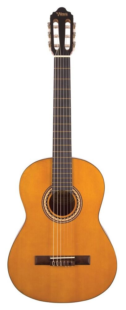 Valencia 6 String Classical Guitar, Right, Antique (VC204)