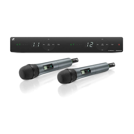 Sennheiser Pro Audio XSW 1-825 DUAL-A Channel Wireless Microphone System,Black