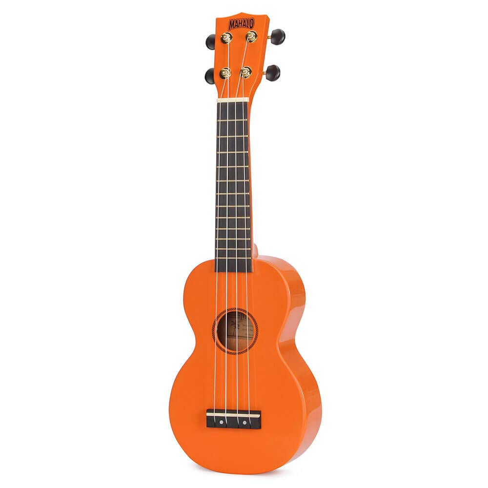 Mahalo Ukuleles MR1OR Rainbow Series Soprano Ukulele