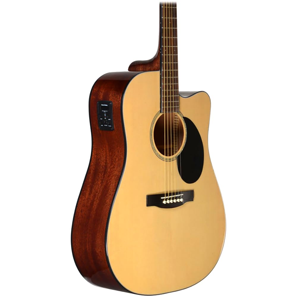 Jasmine JD36CE-NAT J-Series Acoustic-Electric Guitar, Natural