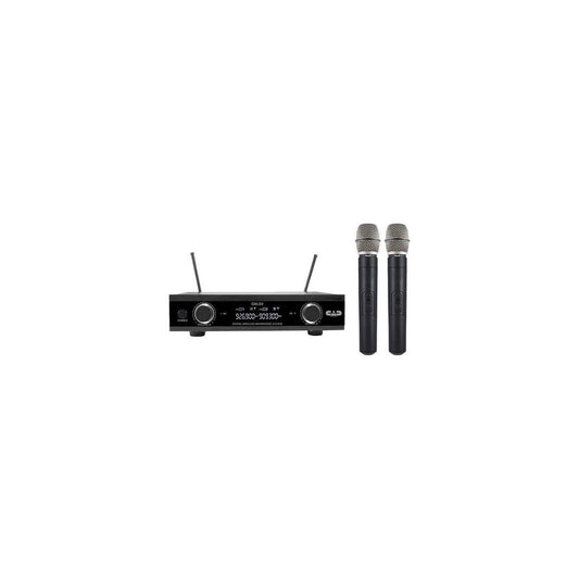 CAD Audio GXLD2HHAI Digital Wireless Dual Handheld Microphone System with D38 Capsule, AI Frequency Band