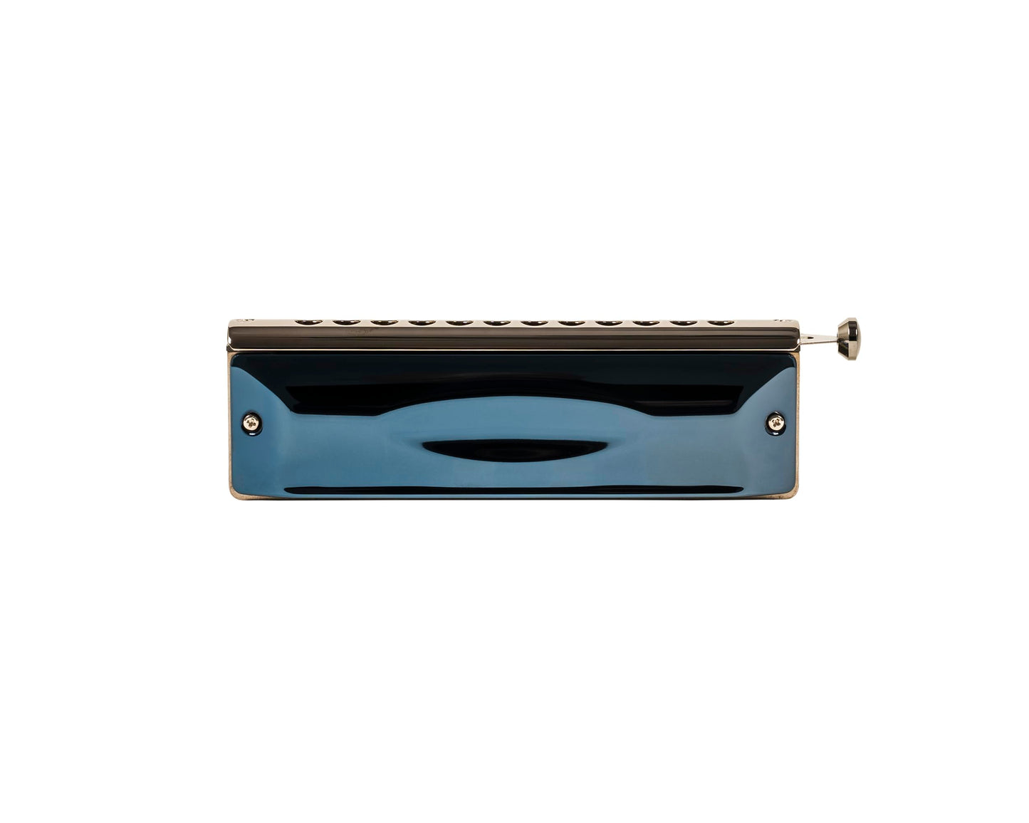 Other Gregoire Maret Harmonica, Dark Blue on Brass (G-48-C)